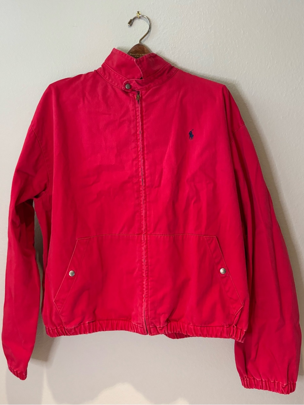 Polo by Ralph Lauren Mens XL Zippered Harrington Jacket